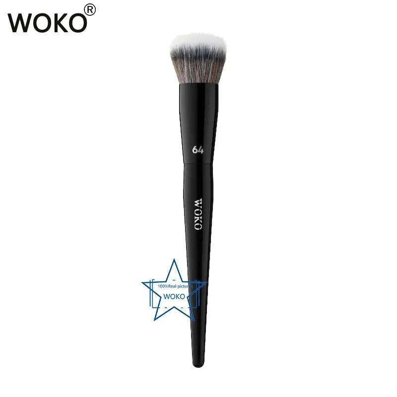 Pro 70 Big Foundation Brush Cream Foundation Makeup Brush Chubby Professional Synthetic Hair Face Contour Foundation Makeup Tool