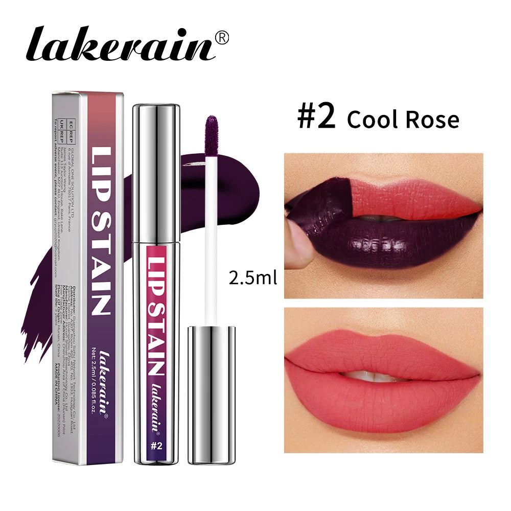 Peel Off Lip Stain Reveal Long Lasting Waterproof Pink Lip Tint Transfer Proof Non-stick Cup Natural Lip Stain Women's Cosmetics