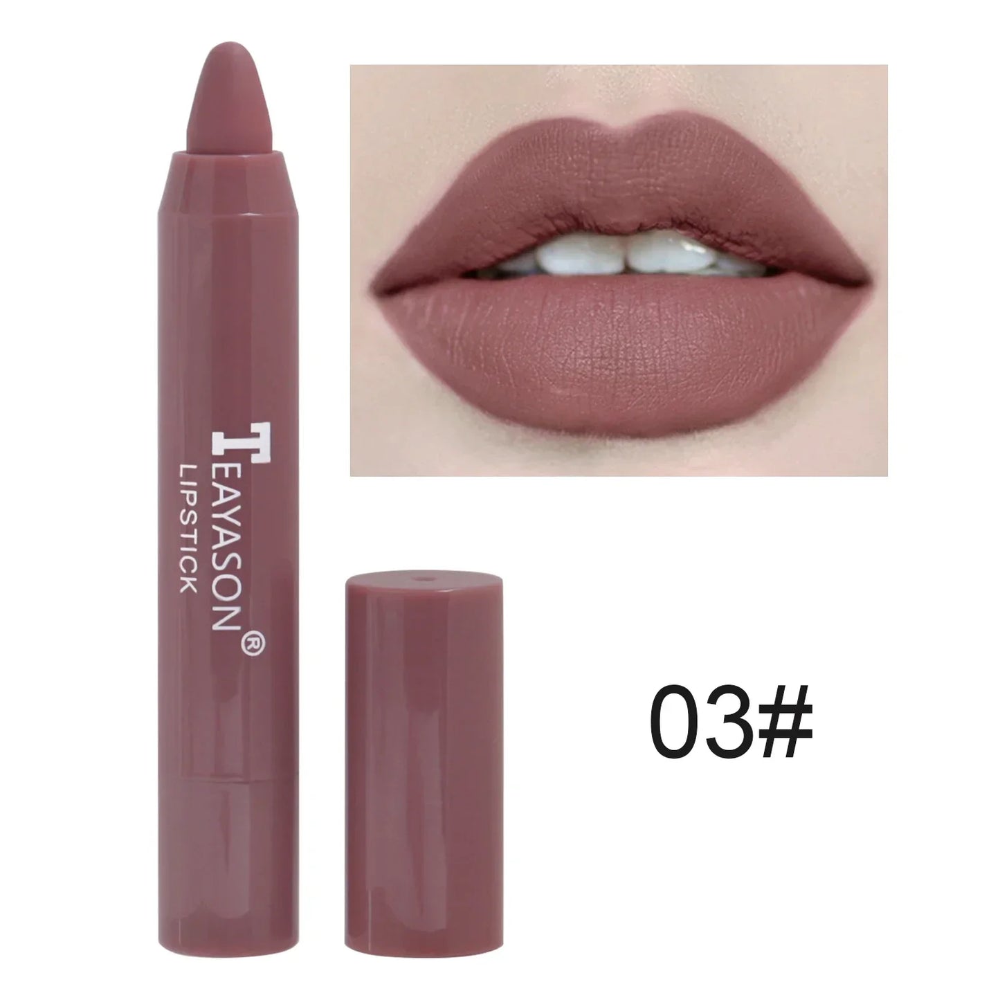 Waterproof Velvet Matte Nude Lip Gloss Waterproof Lasting Color Rendering Non-stick Cup Sexy Red Lipsticks Women Makeup Cosmetic