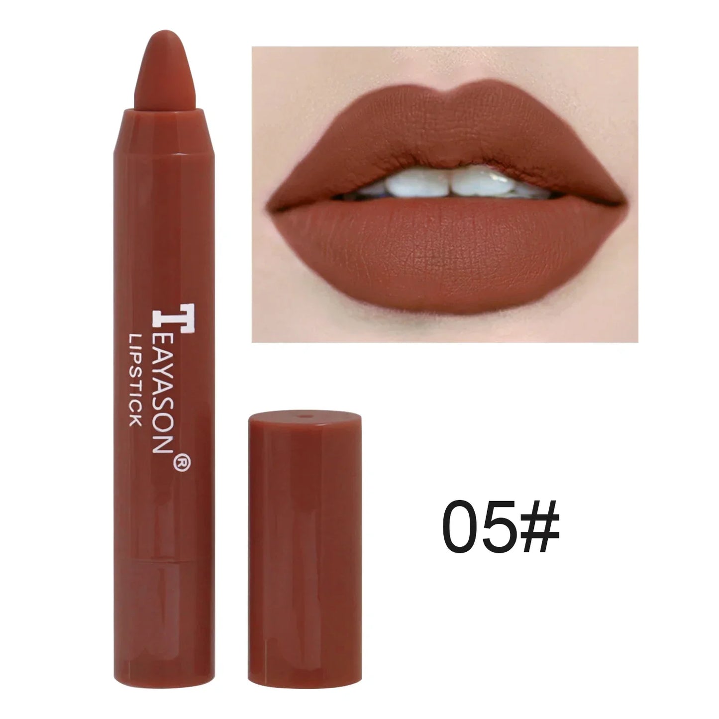 Waterproof Velvet Matte Nude Lip Gloss Waterproof Lasting Color Rendering Non-stick Cup Sexy Red Lipsticks Women Makeup Cosmetic