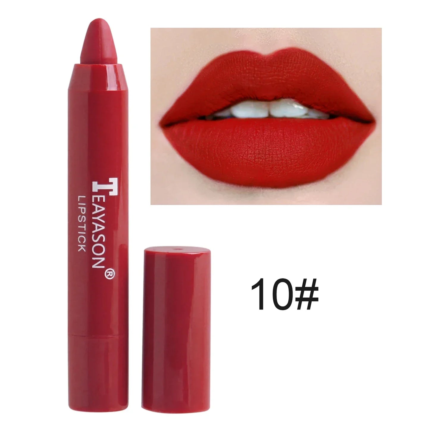 Waterproof Velvet Matte Nude Lip Gloss Waterproof Lasting Color Rendering Non-stick Cup Sexy Red Lipsticks Women Makeup Cosmetic