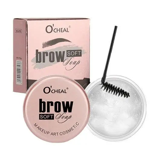 1pc Waterproof 3d Eyebrow Styling Cream Quick-drying Makeup Eyebrow Sculpt Soap Natural Wild Brow Pomade Setting Gel Wax